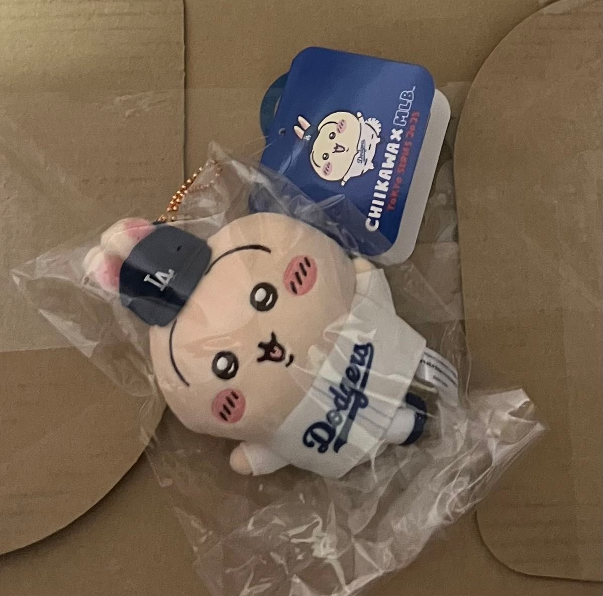 ちいかわ×MLB TOKYO SERIES マスコット うさぎ ドジャース ちいかわ×MLB TOKYO SERIES マスコット うさぎ ドジャース