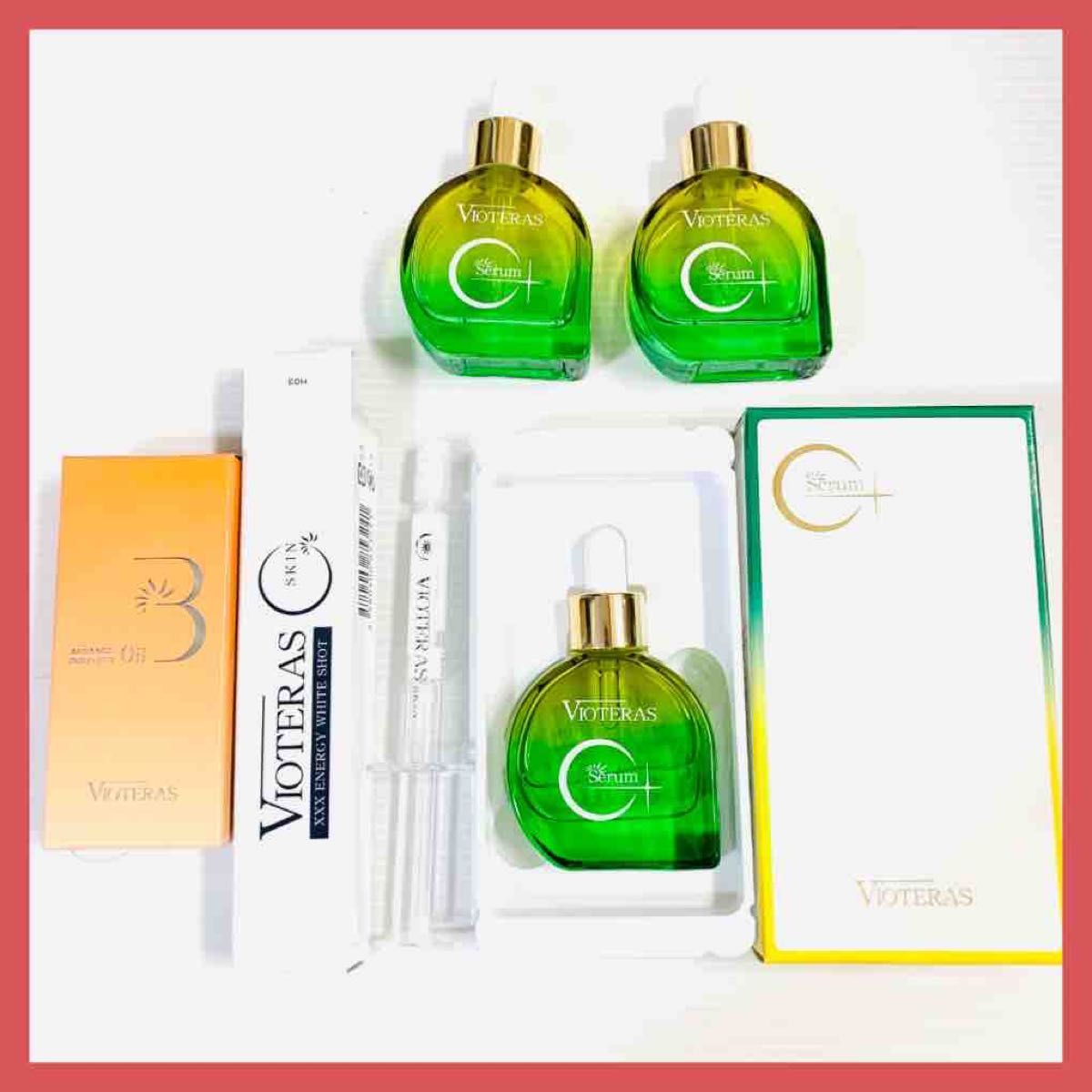VIOTERAS C Serum+ 一回使用 空瓶2本 ブースターオイル クリーム VIOTERAS C Serum+ 一回使用 空瓶2本 ブースターオイル クリーム