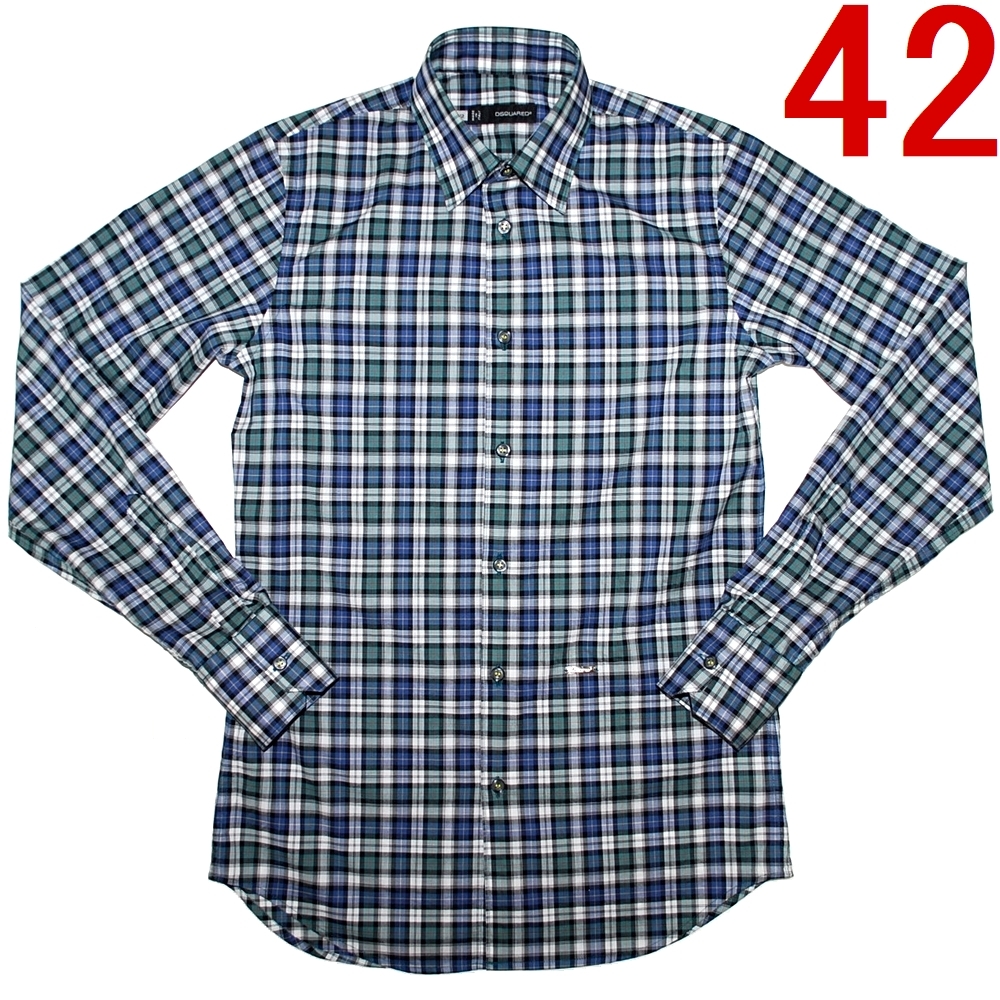 素晴らしい価格 【極美品】DSQUARED2 赤 チェックシャツ ウエスタン