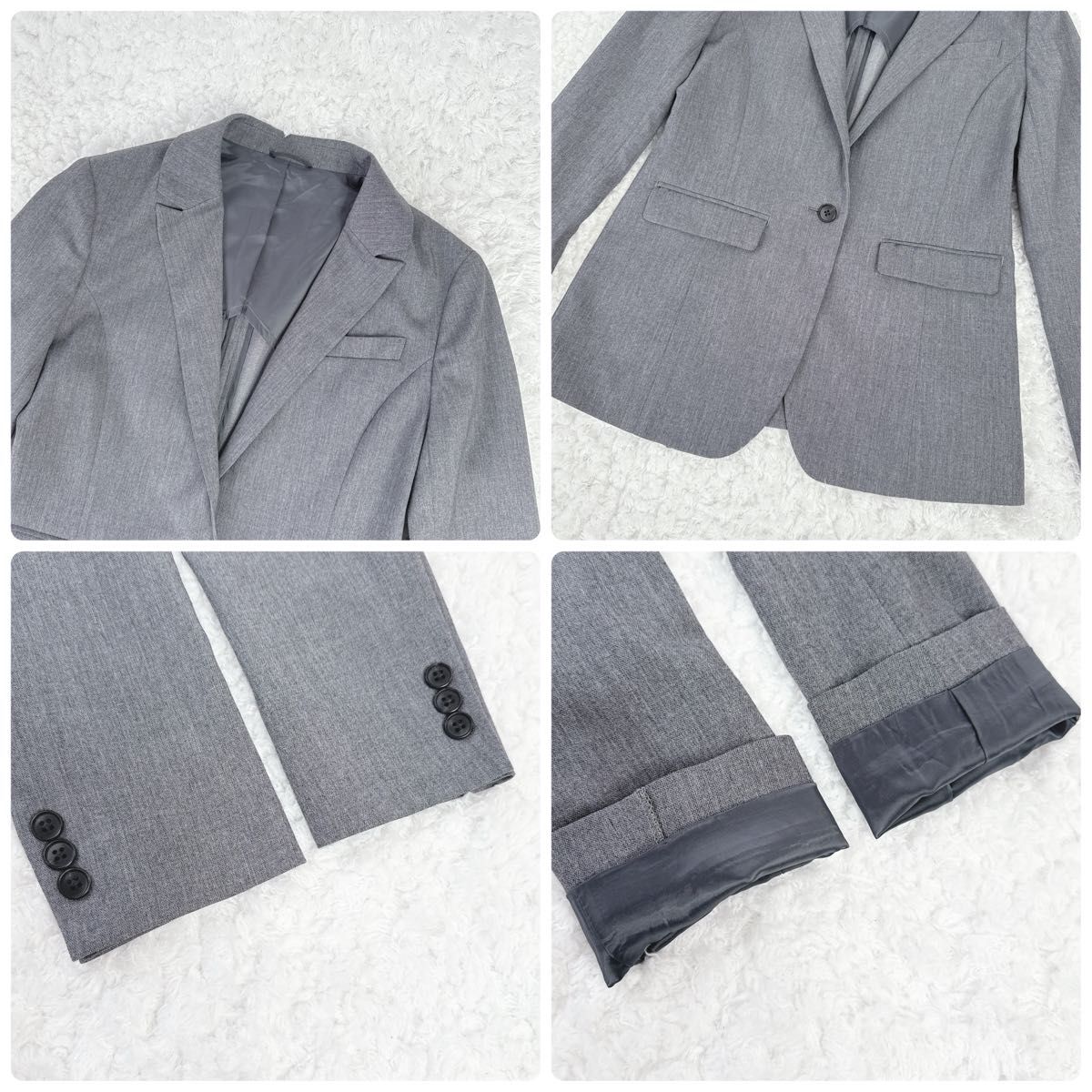極美品】SUIT SELECT スーツセレクト セットアップ パンツスーツ 極美品】SUIT SELECT スーツセレクト セットアップ パンツスーツ