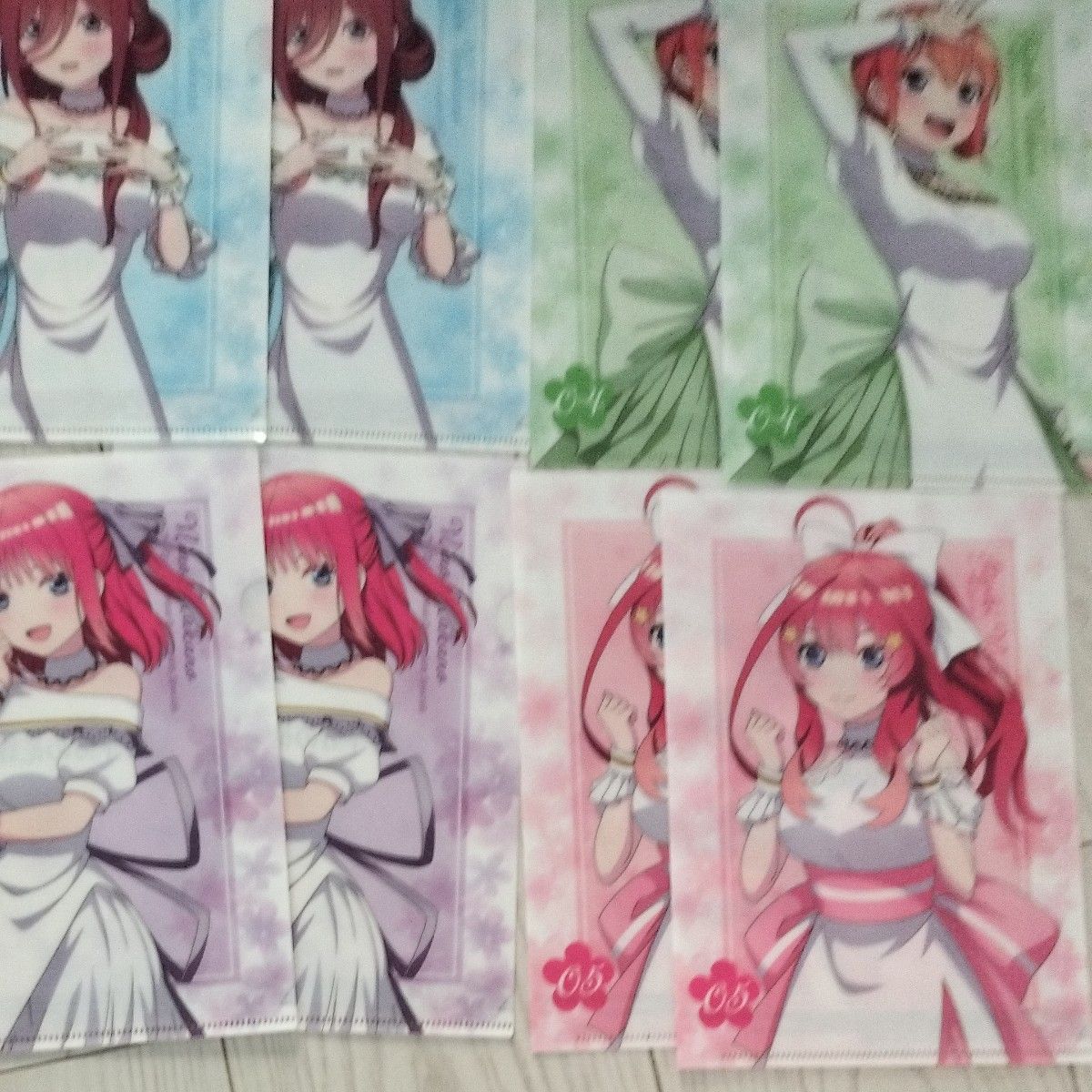 五等分の花嫁 クリアファイル クリアファイル まとめ売り10枚 五等分の花嫁 クリアファイル クリアファイル まとめ売り10枚