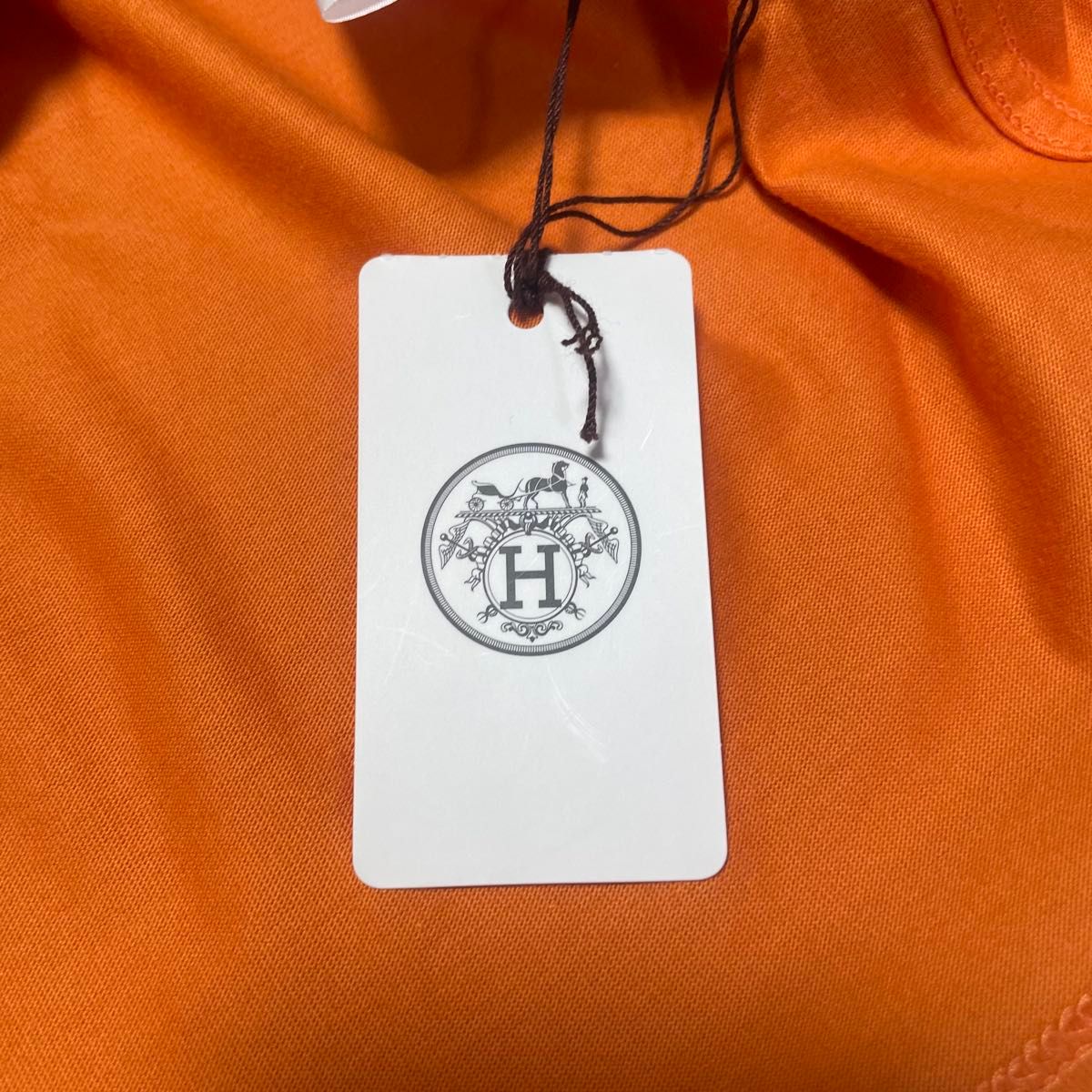 新品未使用タグ付 エルメス サドルステッチ Tシャツ メンズM 新品未使用タグ付 エルメス サドルステッチ Tシャツ メンズM