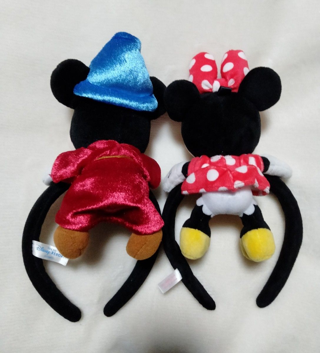 ペア】ディズニー ファンタジアミッキー＆ミニー ぬいぐるみ