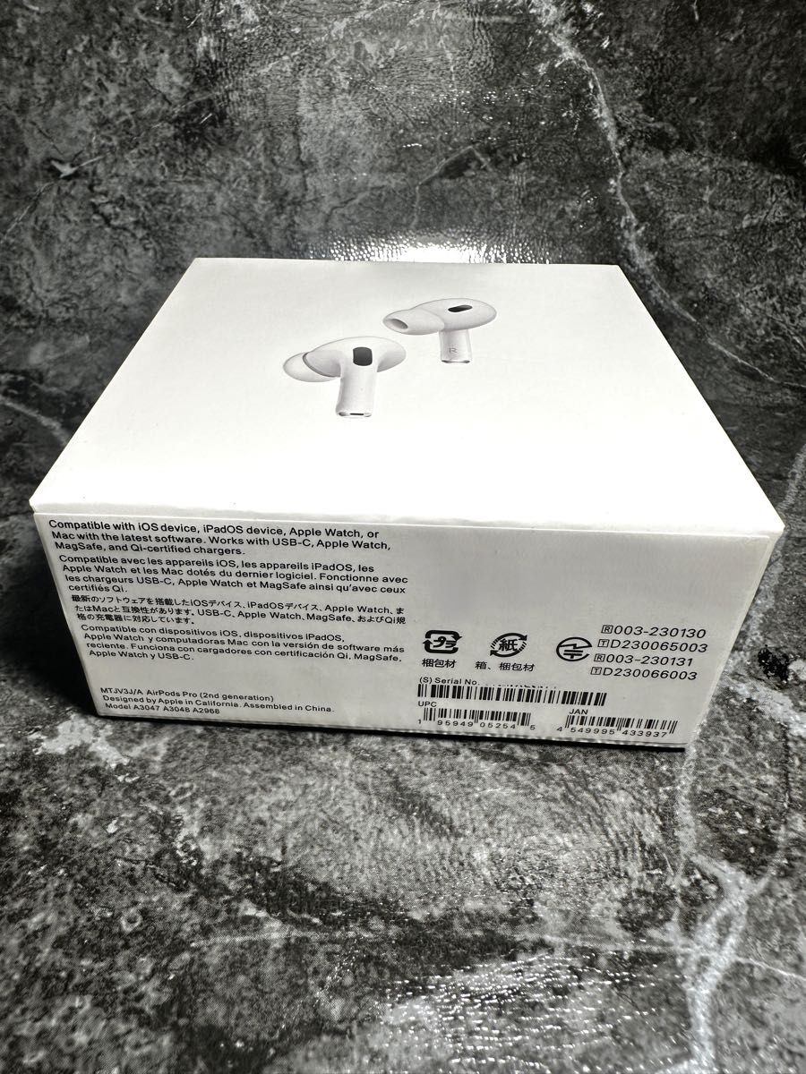新品未開封・即日発送】Apple AirPods Pro 第2世代 ワイヤレス 新品未開封・即日発送】Apple AirPods Pro 第2世代 ワイヤレス