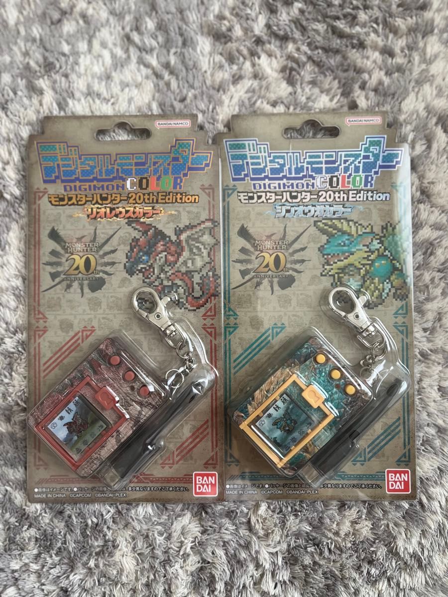 新品未開封2個 デジタルモンスターCOLOR モンスターハンター20th 新品未開封2個 デジタルモンスターCOLOR モンスターハンター20th