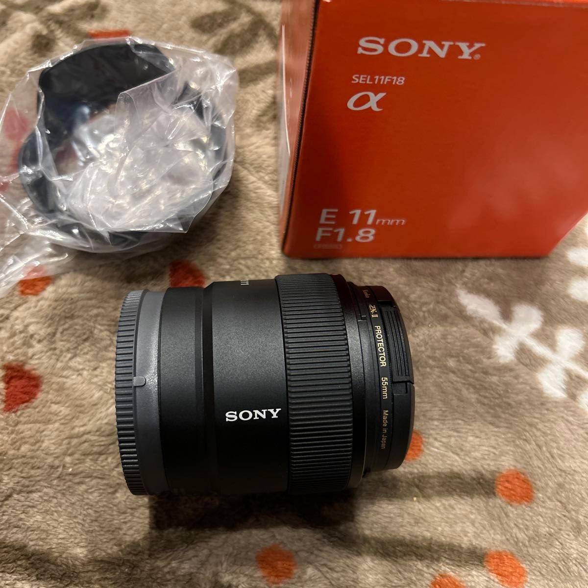 SONY E 11mm F1 8 SEL11F18 単焦点レンズ超美品ゼクロスⅡ SONY E 11mm F1 8 SEL11F18 単焦点レンズ超美品ゼクロスⅡ