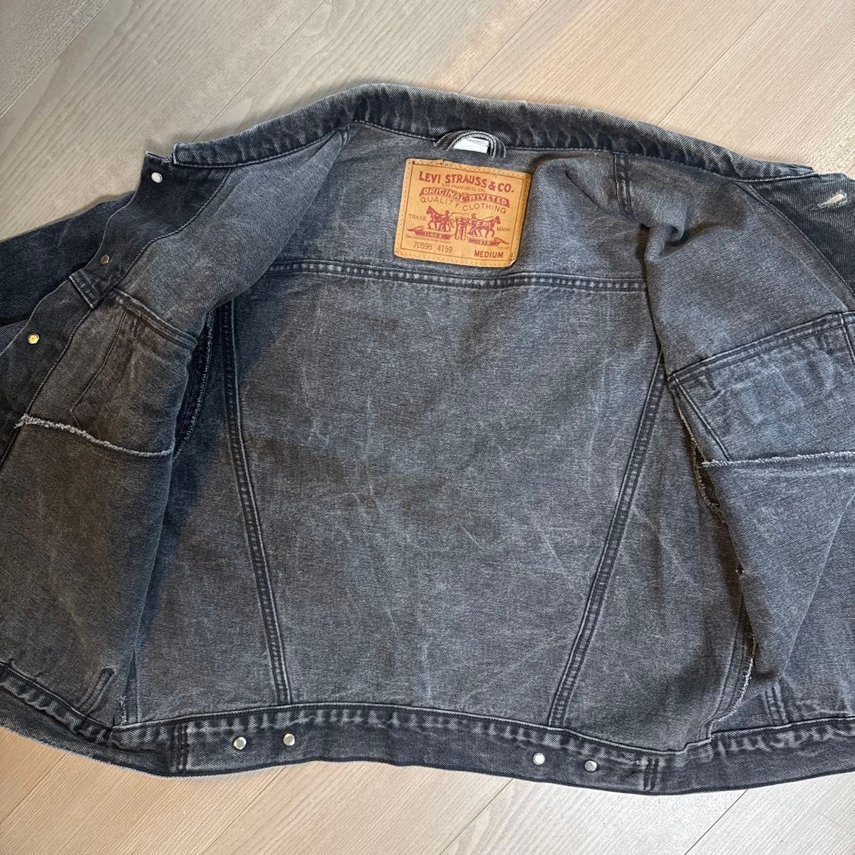 Levi Strauss デニムジャケット ダークデニム|Yahoo!フリマ(旧 Levi Strauss デニムジャケット ダークデニム|Yahoo!フリマ(旧