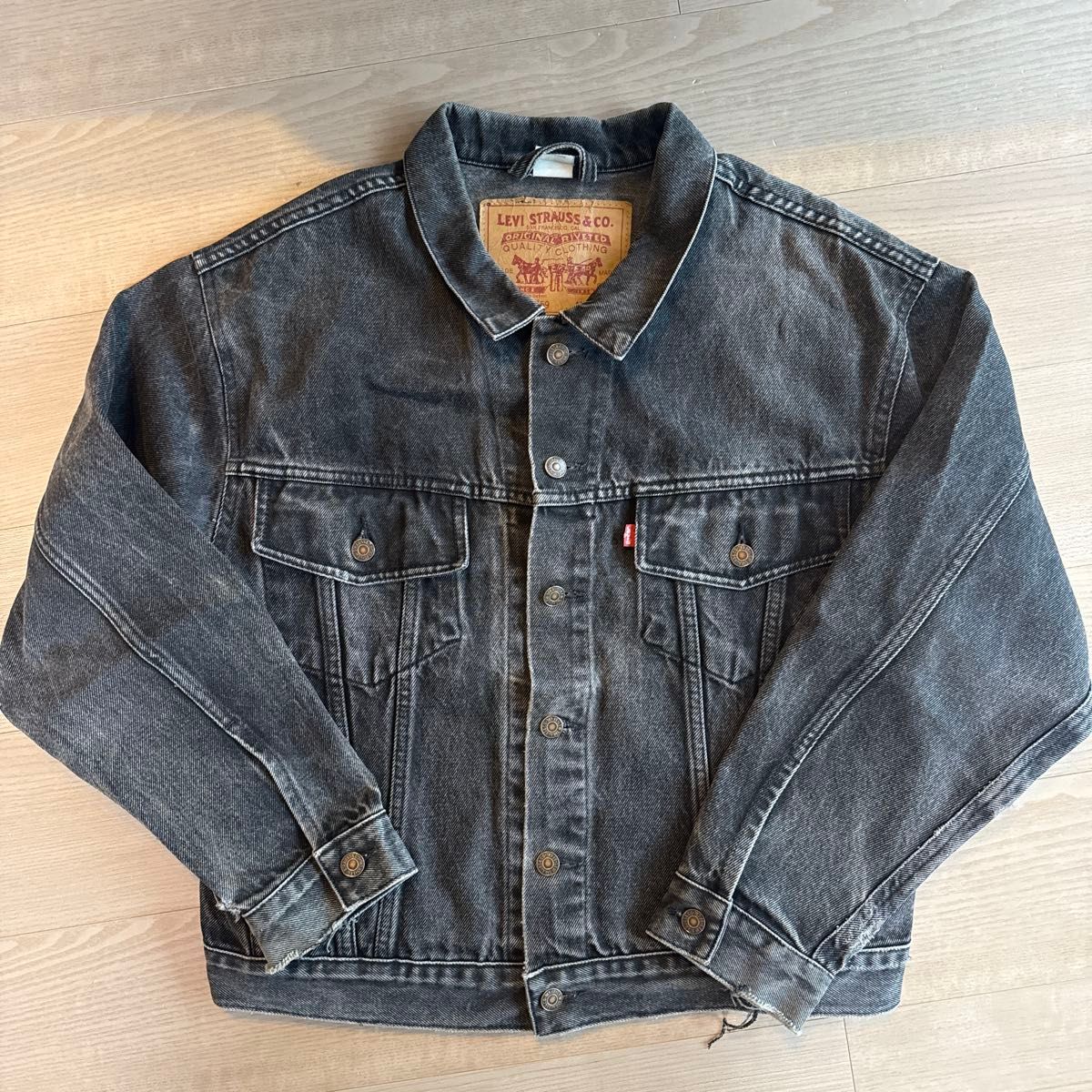 Levi Strauss デニムジャケット ダークデニム|Yahoo!フリマ(旧 Levi Strauss デニムジャケット ダークデニム|Yahoo!フリマ(旧