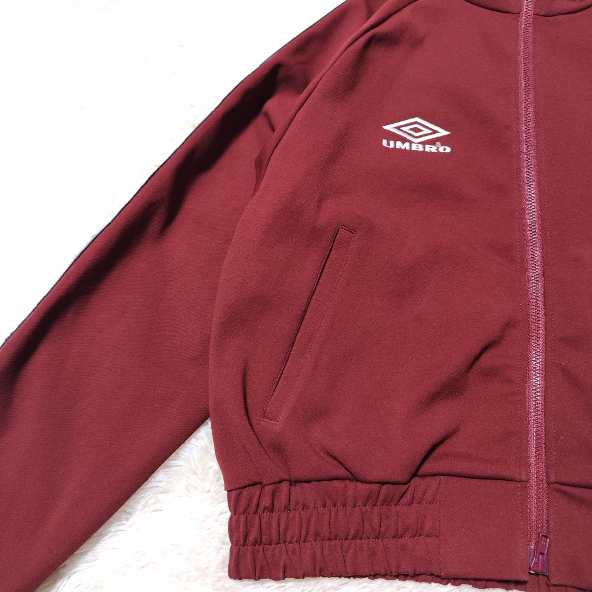 UMBRO×MOUSSY ジャージ トラックジャケット ラインロゴ コラボ UMBRO×MOUSSY ジャージ トラックジャケット ラインロゴ コラボ