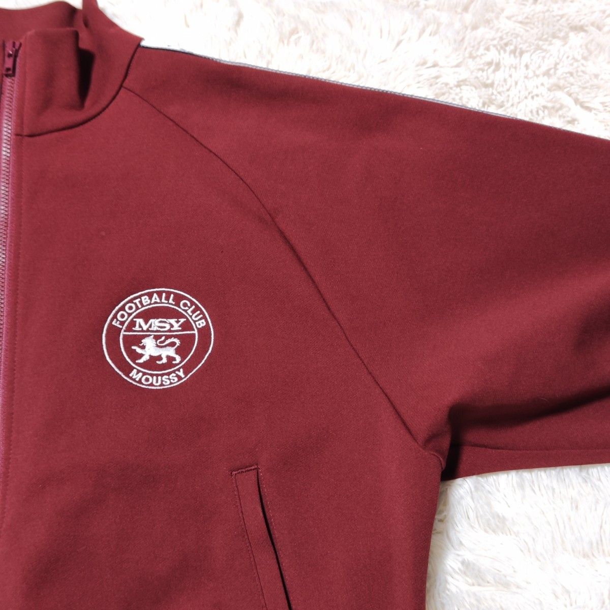 UMBRO×MOUSSY ジャージ トラックジャケット ラインロゴ コラボ UMBRO×MOUSSY ジャージ トラックジャケット ラインロゴ コラボ