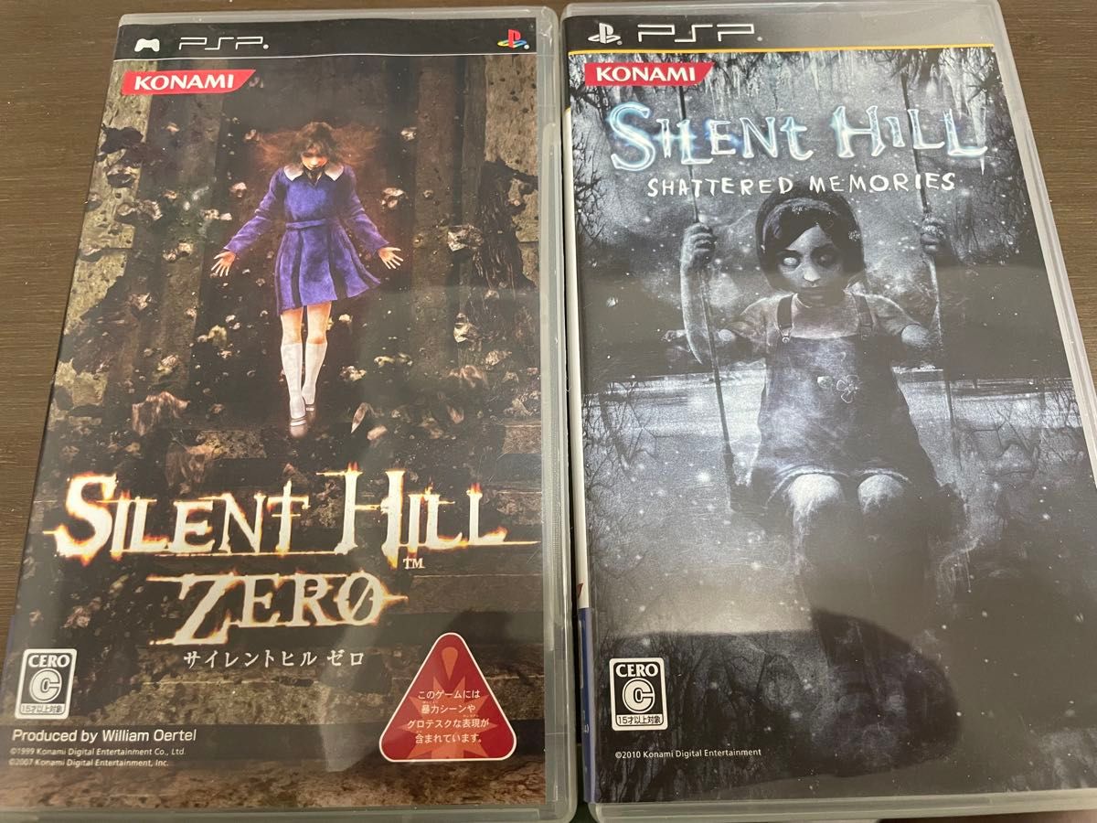 PSP】 SILENT HILL SILENT HILL ZERO サイレントヒル 2個セット PSP】 SILENT HILL SILENT HILL ZERO サイレントヒル 2個セット