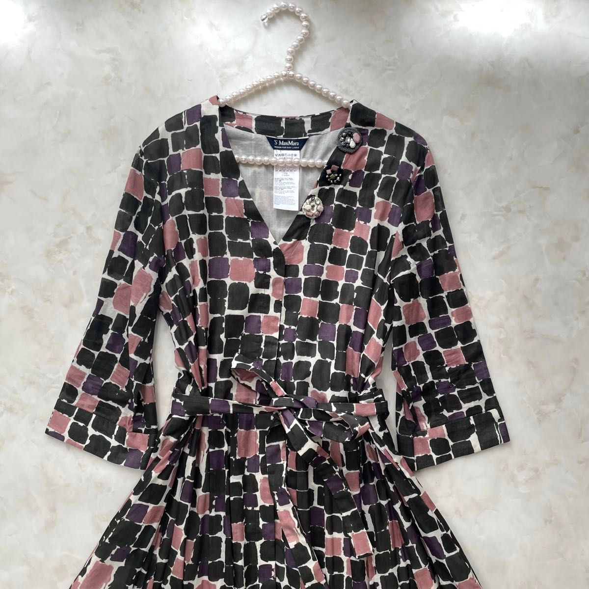 大きいサイズ美品 エスマックスマーラ 'S Max Mara マキシ丈 大きいサイズ美品 エスマックスマーラ 'S Max Mara マキシ丈