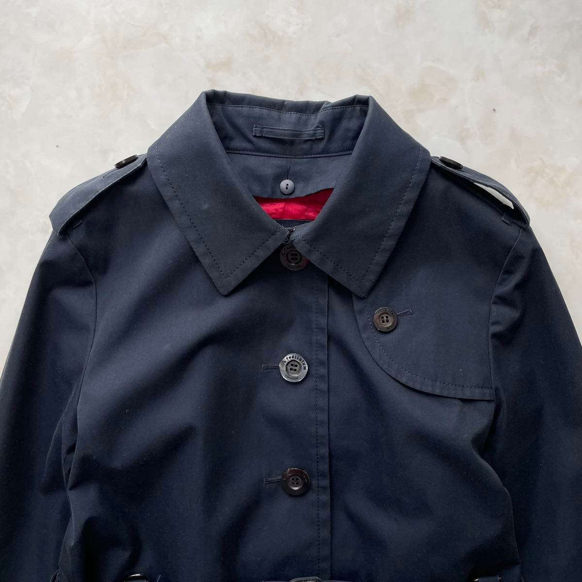 Aquascutum アクアスキュータム トレンチコート ライナー付き Aquascutum アクアスキュータム トレンチコート ライナー付き