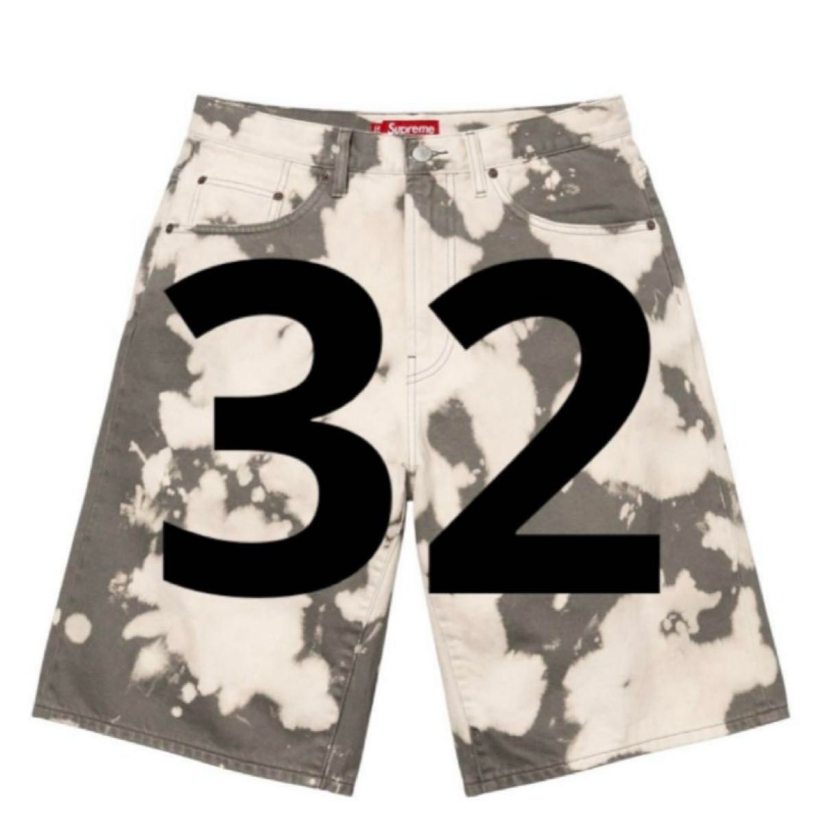 32 Supreme Baggy Denim Short シュプリーム バギーデニム 32 Supreme Baggy Denim Short シュプリーム バギーデニム