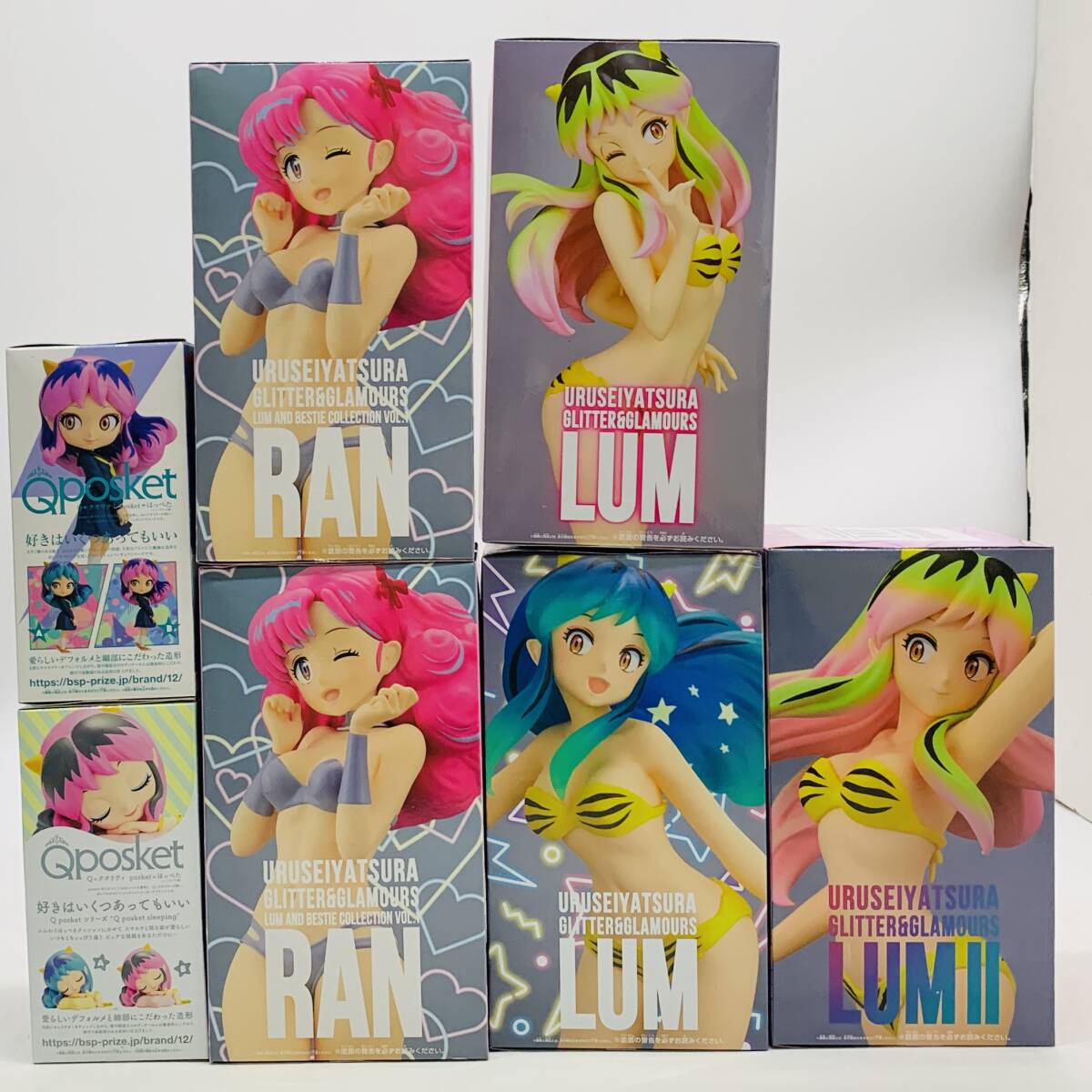 未開封 うる星やつら プライズフィギュア まとめ売り ラム ラン 未開封 うる星やつら プライズフィギュア まとめ売り ラム ラン