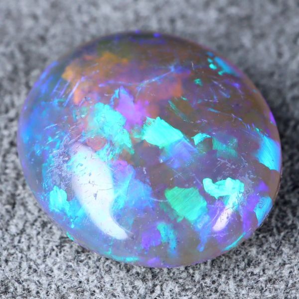 天然ブラックオパール オーストラリア産 3.410ct ルース 裸石 天然ブラックオパール オーストラリア産 3.410ct ルース 裸石