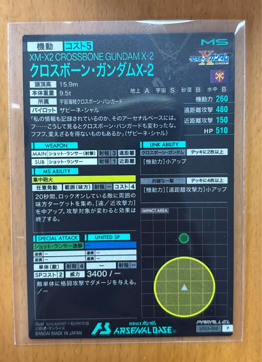 機動戦士ガンダム アーセナルベース クロスボーンガンダムX-2 機動戦士ガンダム アーセナルベース クロスボーンガンダムX-2