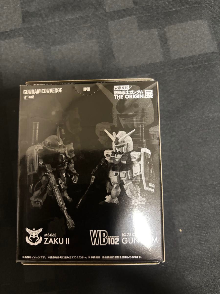 ガンダム 展限定 fw gundam converge ガンダム &ザクセット ガンダム 展限定 fw gundam converge ガンダム &ザクセット