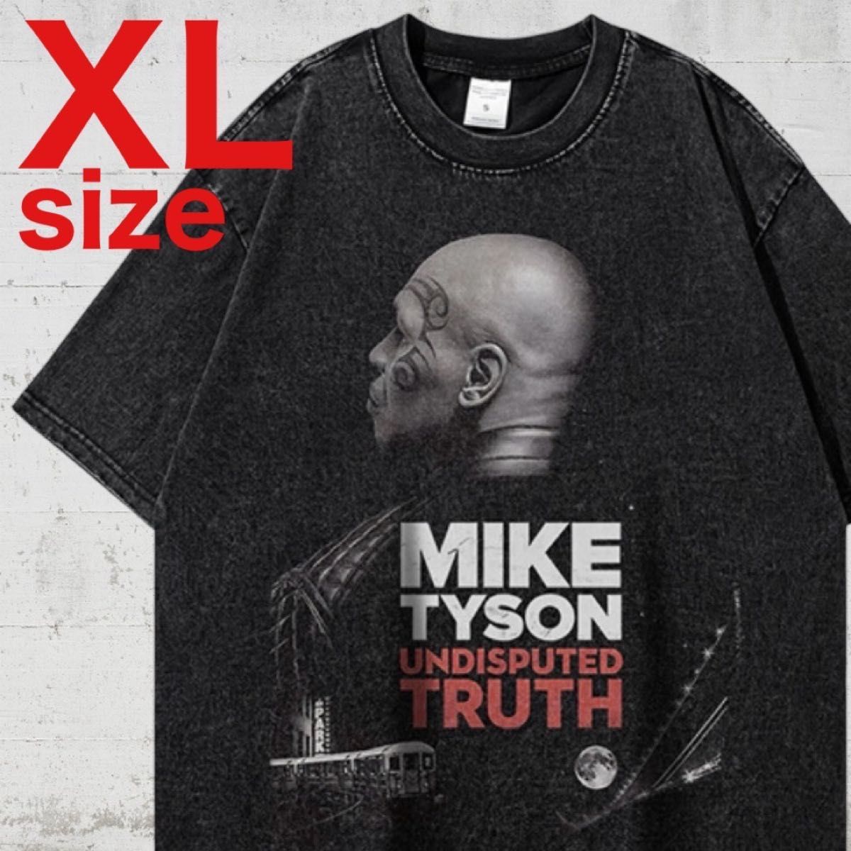 MikeTyson マイクタイソン ボクサー 半袖 Tシャツ ブラック XL MikeTyson マイクタイソン ボクサー 半袖 Tシャツ ブラック XL