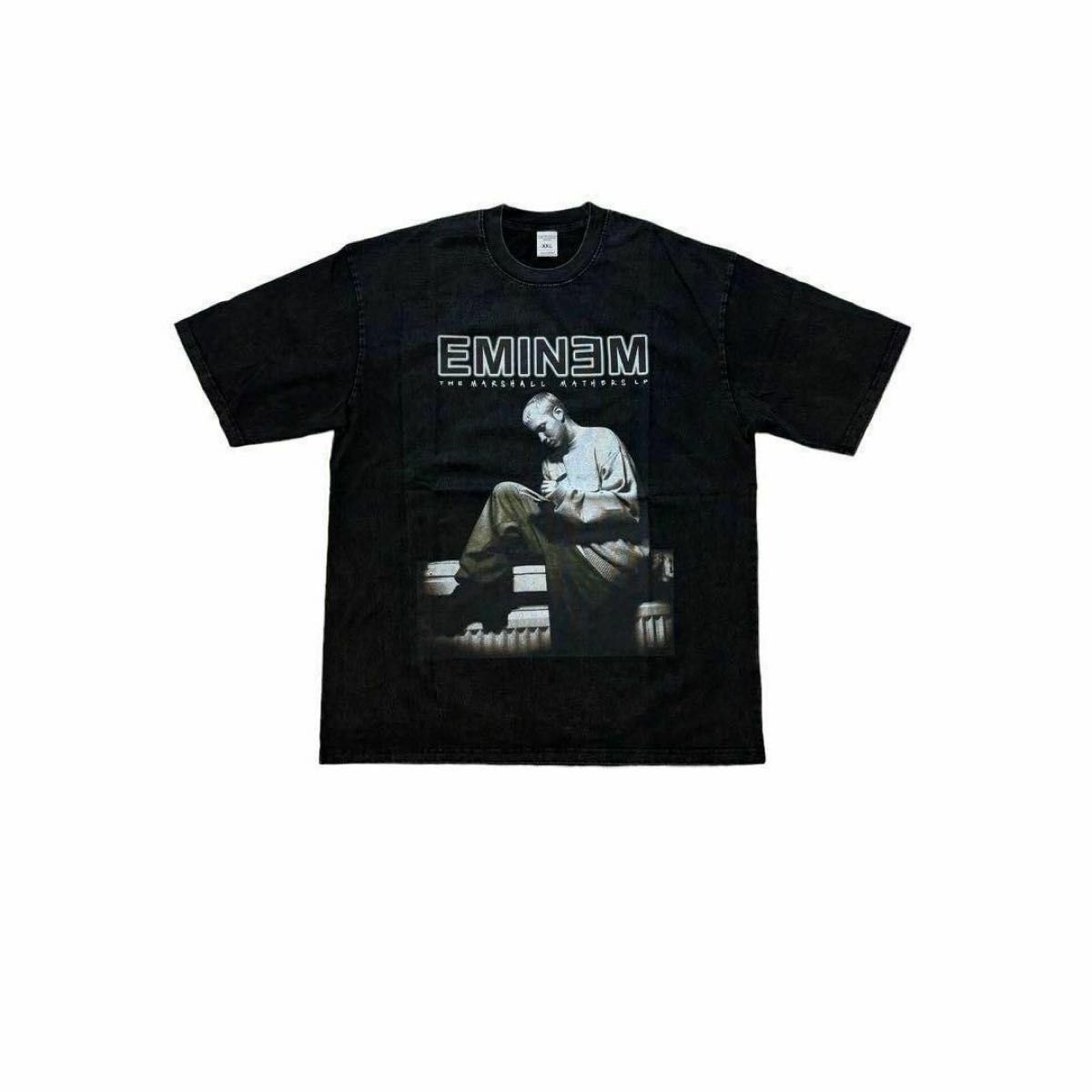 EMINEM エミネム モノクロ RAP ラップ Tシャツ ブラック XL EMINEM エミネム モノクロ RAP ラップ Tシャツ ブラック XL