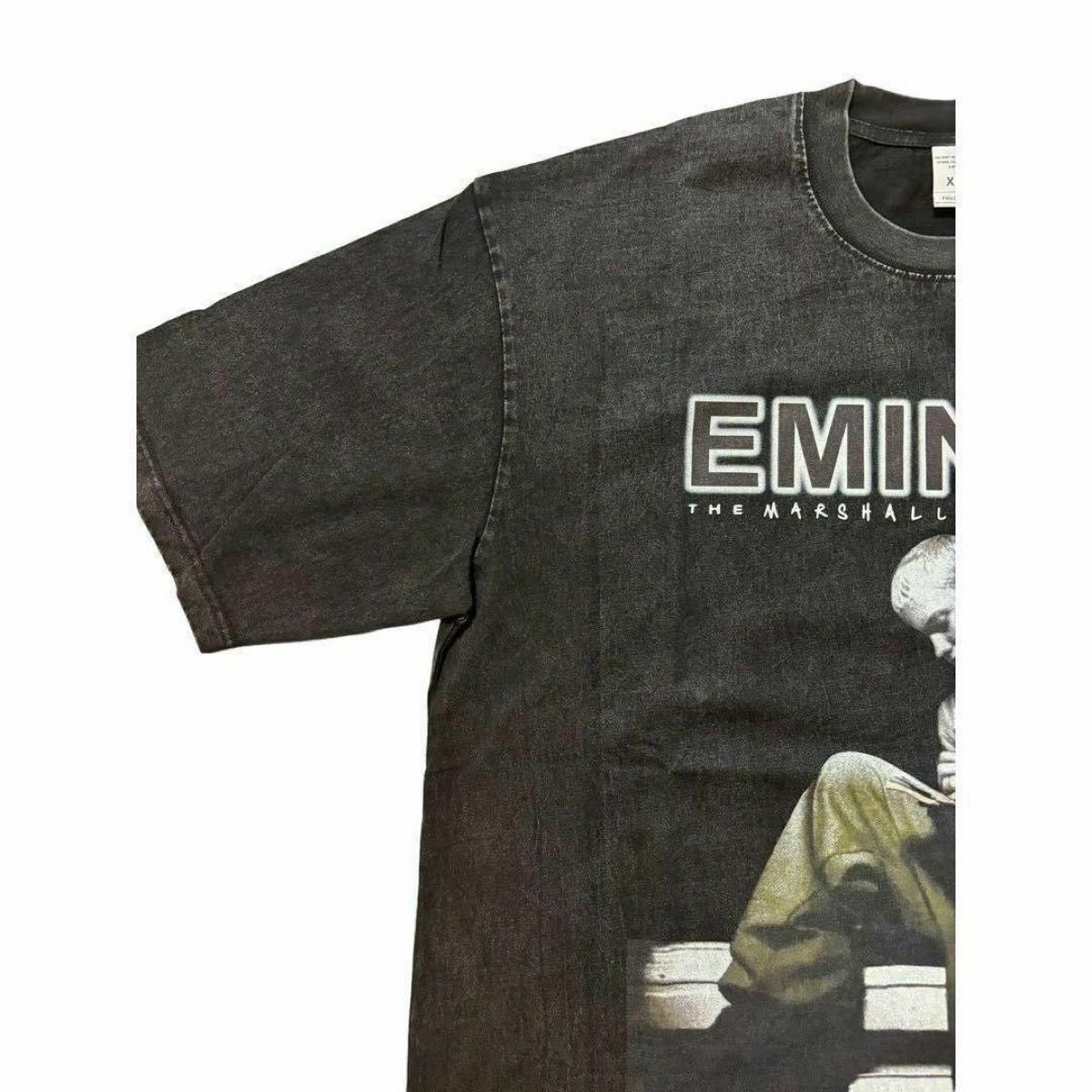 EMINEM エミネム モノクロ RAP ラップ Tシャツ ブラック XL EMINEM エミネム モノクロ RAP ラップ Tシャツ ブラック XL