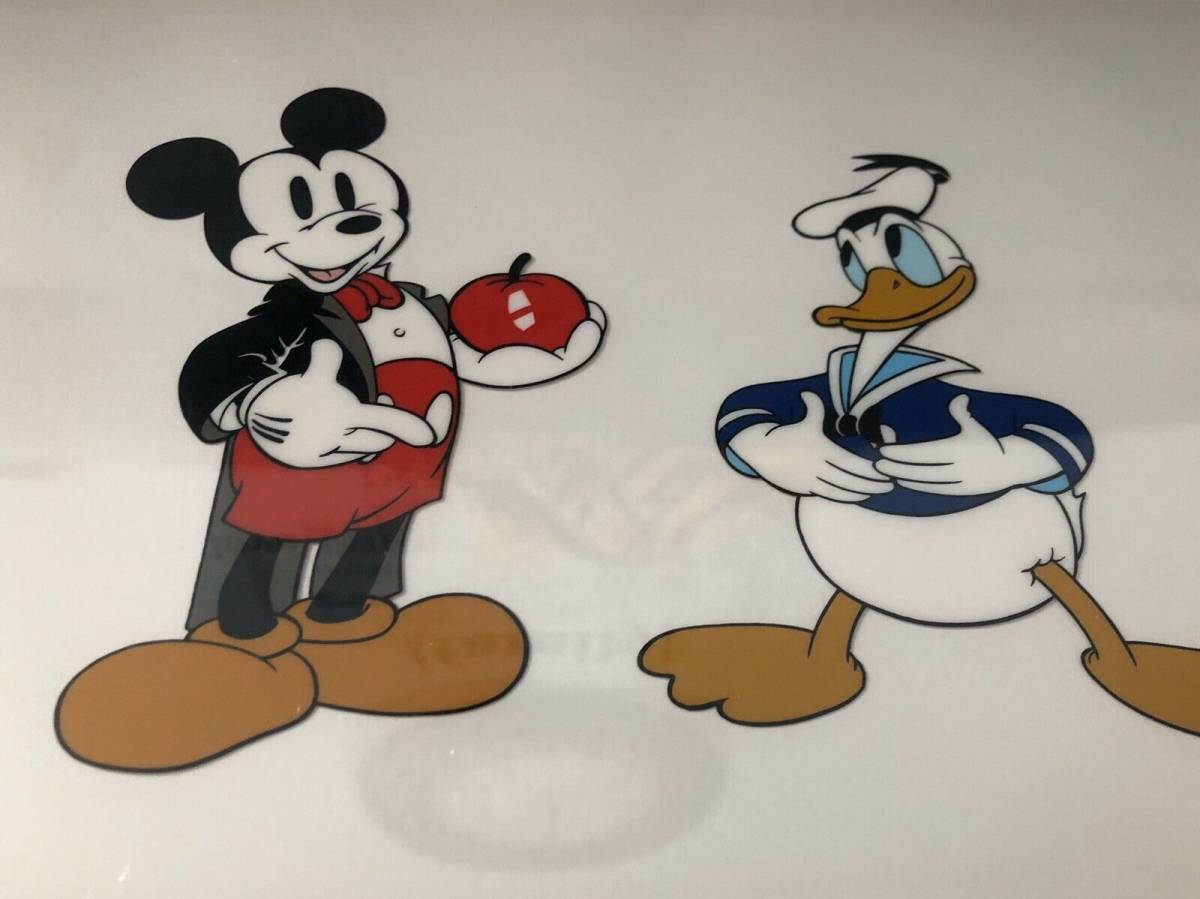 Disney　ディズニー　ミッキーマウス　ドナルド　セル画　原画　限定　レア　入手困難　オールドミッキー　クラシックミッキー