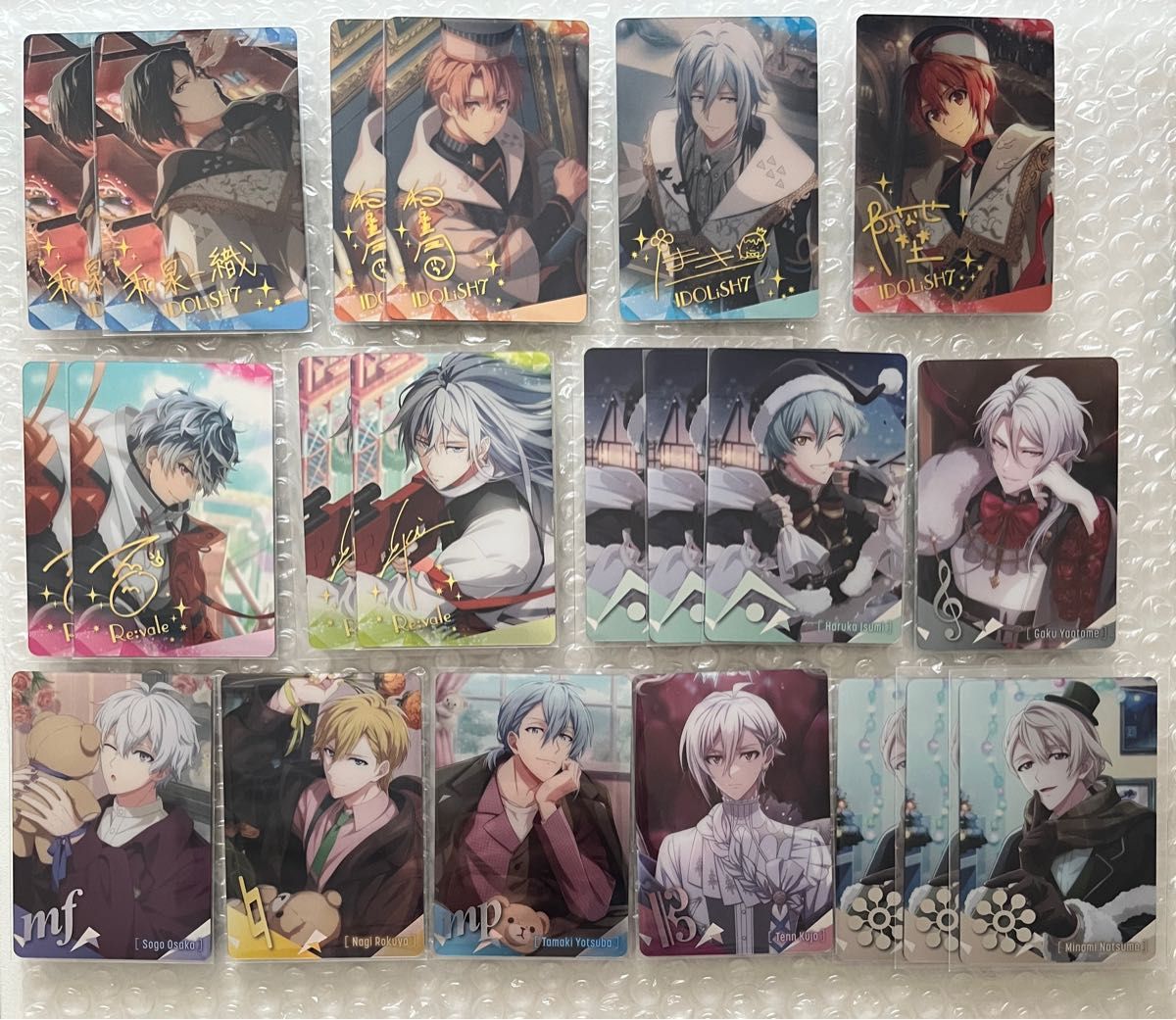 アイドリッシュセブン 棗巳波 御堂虎於 十龍之介 四葉環 缶 アイドリッシュセブン 棗巳波 御堂虎於 十龍之介 四葉環 缶