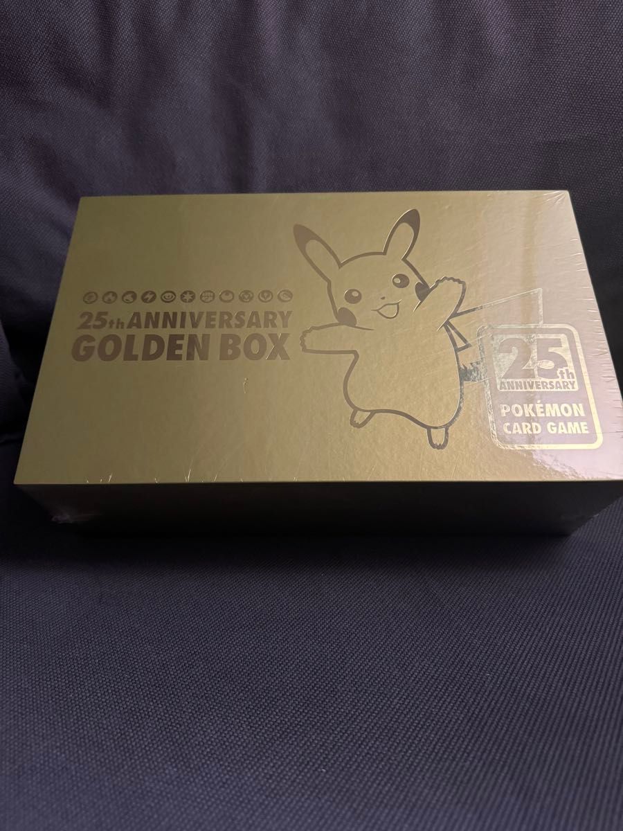 ポケモンカード ゴールデンボックスシュリンク付き未開封 25th