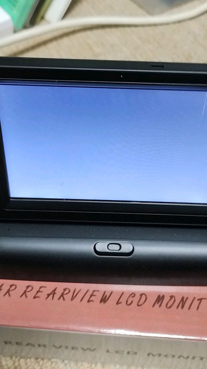 ポスト投函 4.3インチ オンダッシュモニター 未使用品
