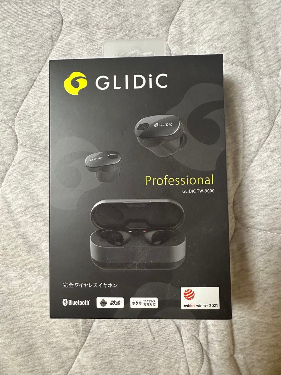GLIDIC 完全ワイヤレスイヤホン TW-9000 メタリックブラック GLIDIC 完全ワイヤレスイヤホン TW-9000 メタリックブラック