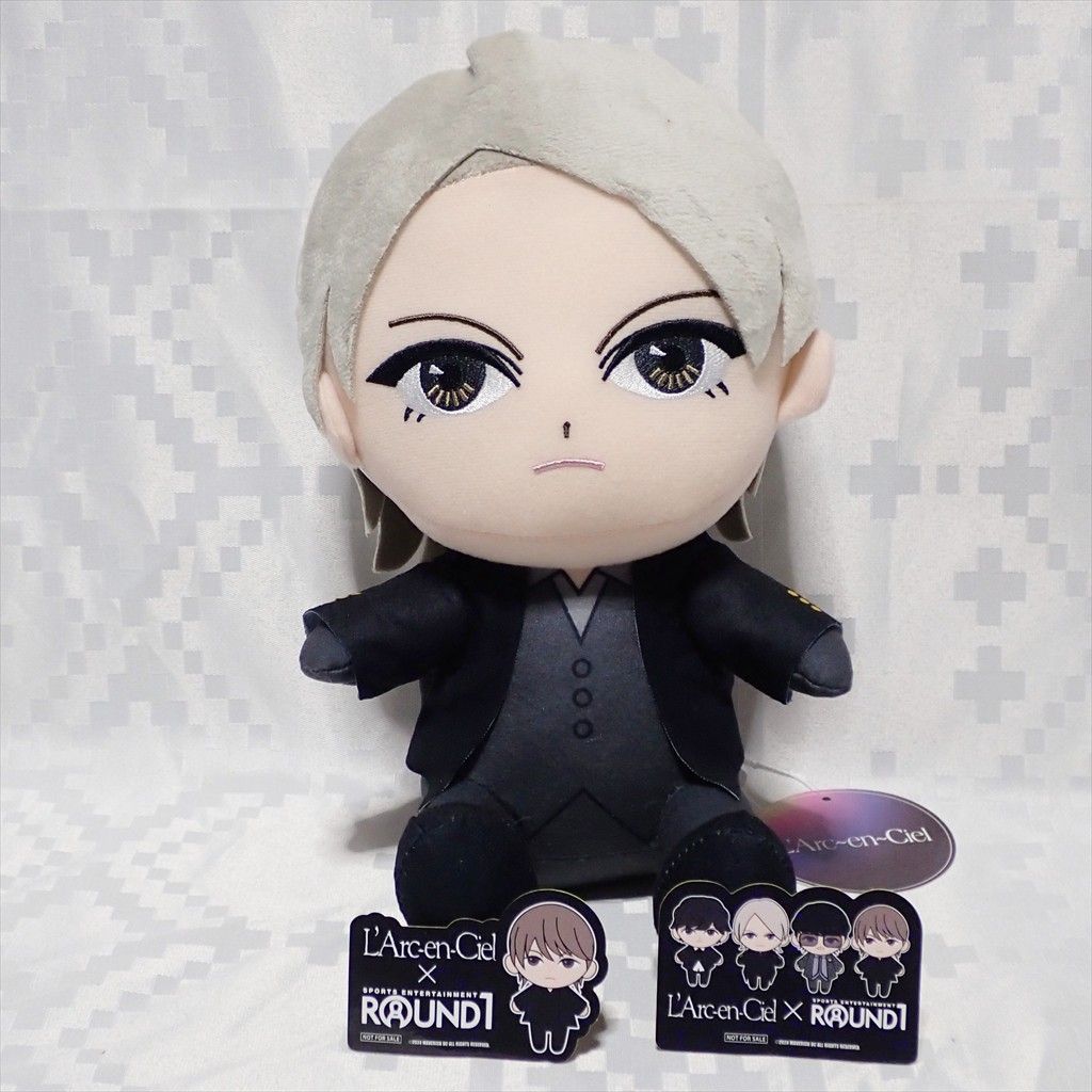 L'Arc-en-Ciel ラルク アン シエル メンバーおすわりぬいぐるみ L'Arc-en-Ciel ラルク アン シエル メンバーおすわりぬいぐるみ