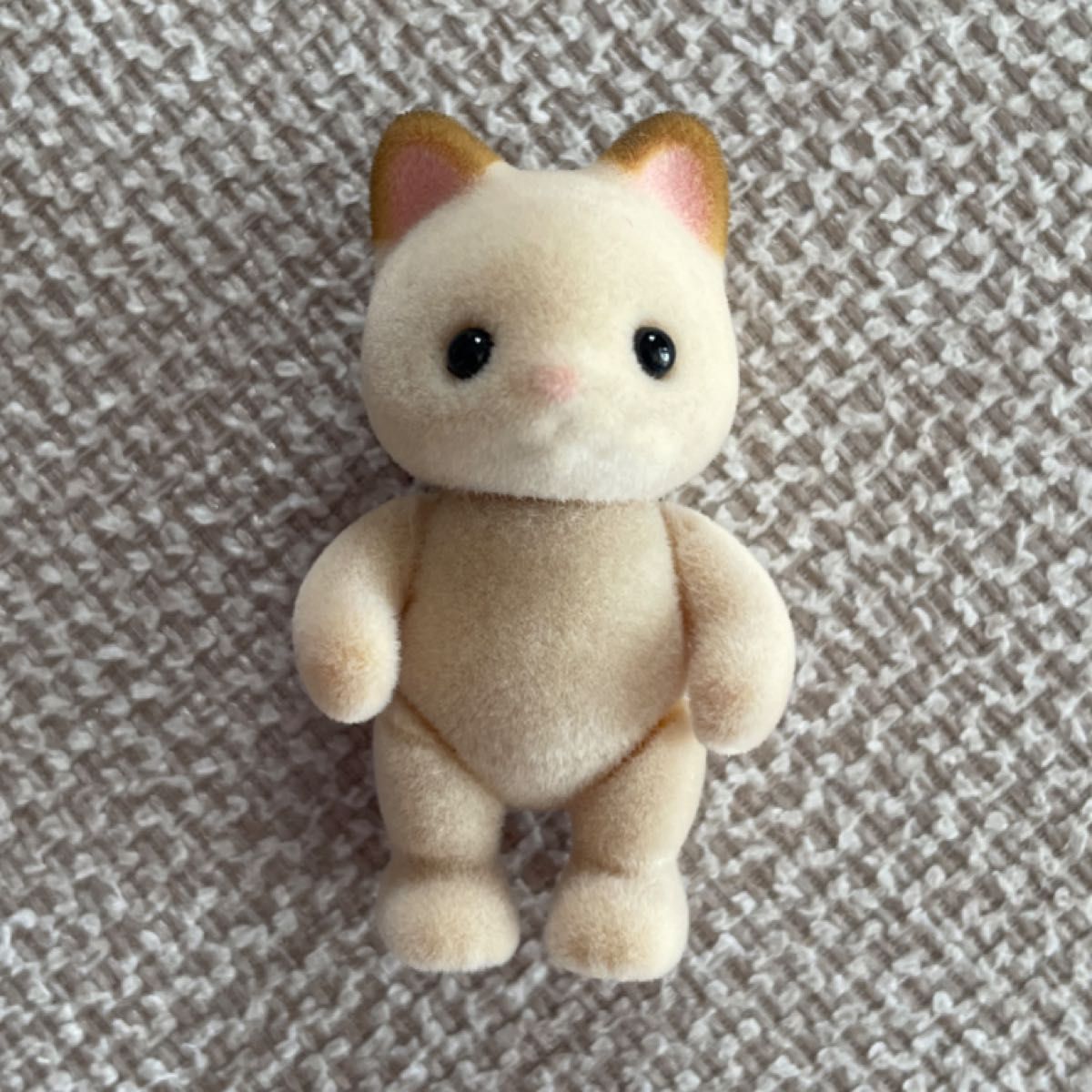 新品 シルバニアファミリー クリームネコの赤ちゃん 服無し 新品 シルバニアファミリー クリームネコの赤ちゃん 服無し