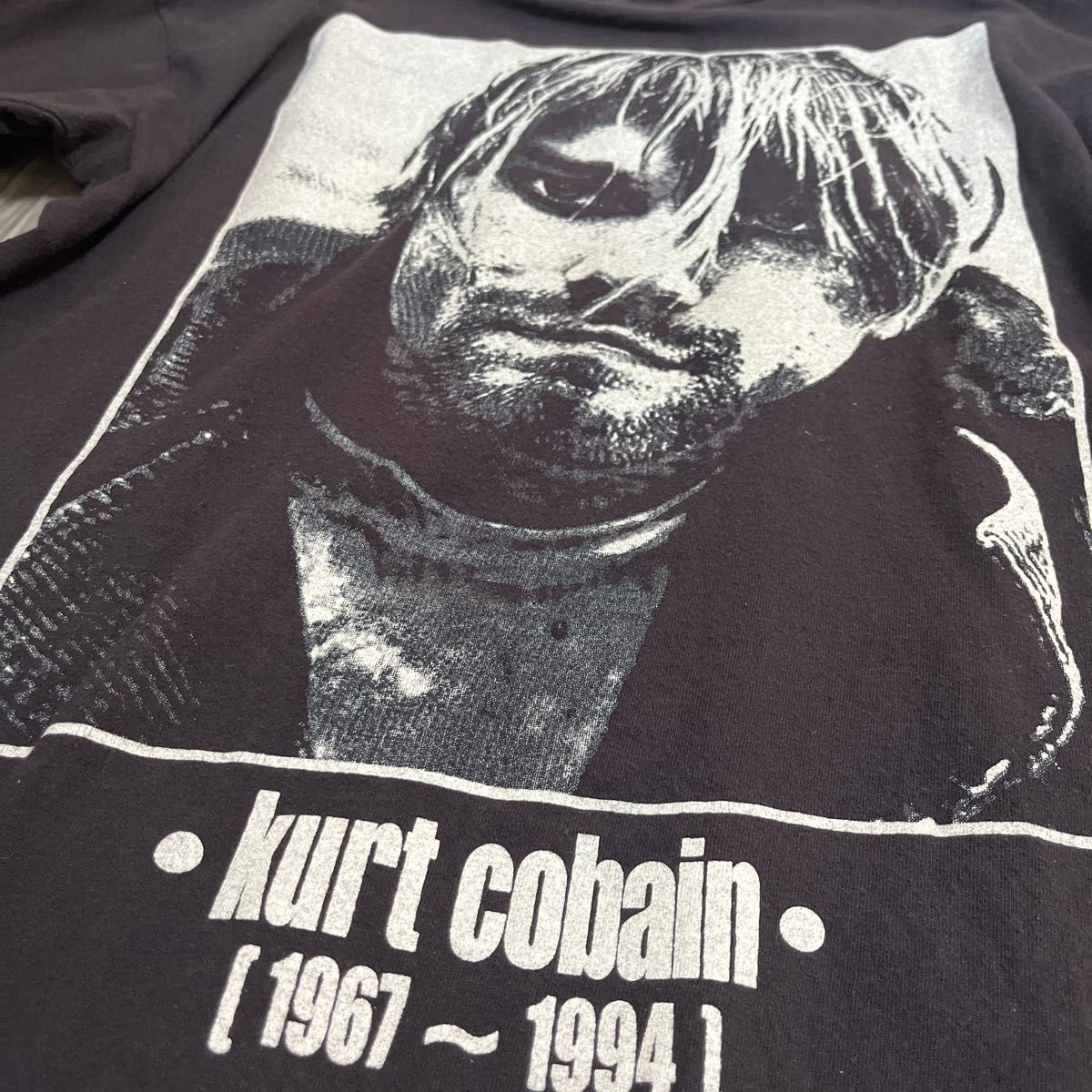 90s Kurt Cobain 追悼Tシャツ カートコバーン nirvana 長袖 ロン 90s Kurt Cobain 追悼Tシャツ カートコバーン nirvana 長袖 ロン