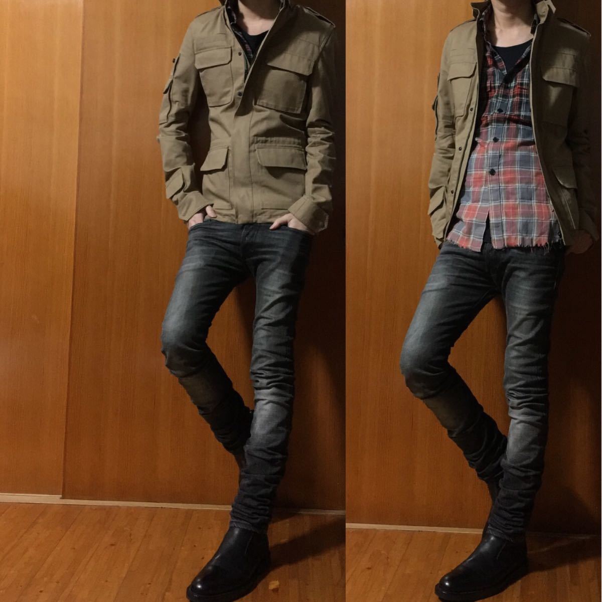 DIORHOMME 2005SS 05SS M65 ミリタリー ジャケット ブルゾン DIORHOMME 2005SS 05SS M65 ミリタリー ジャケット ブルゾン