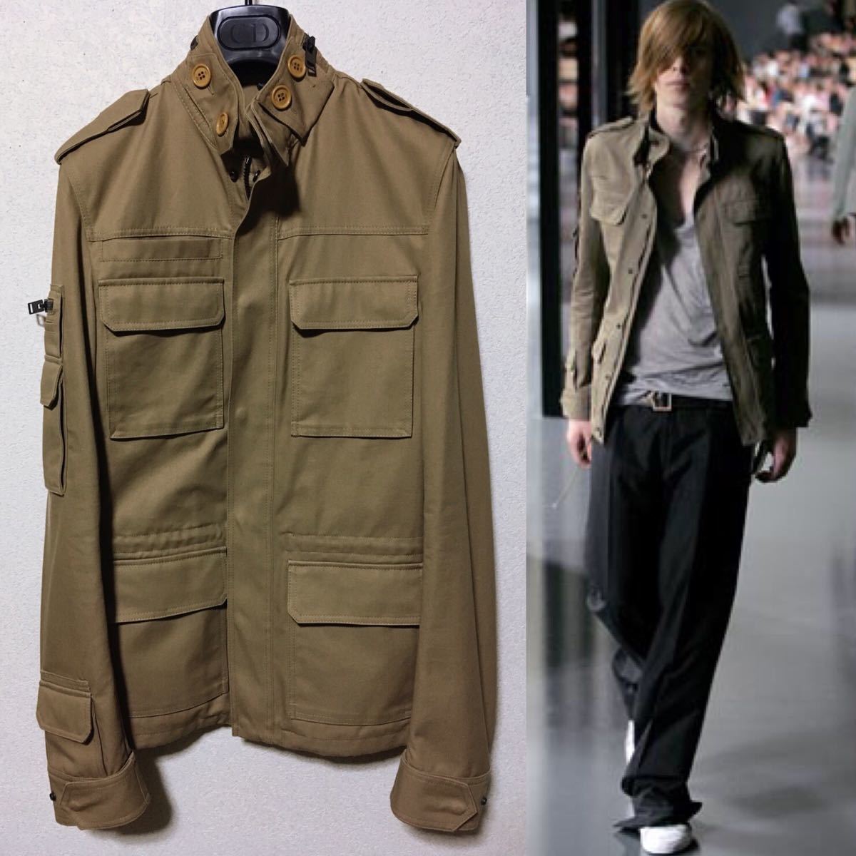 DIORHOMME 2005SS 05SS M65 ミリタリー ジャケット ブルゾン DIORHOMME 2005SS 05SS M65 ミリタリー ジャケット ブルゾン