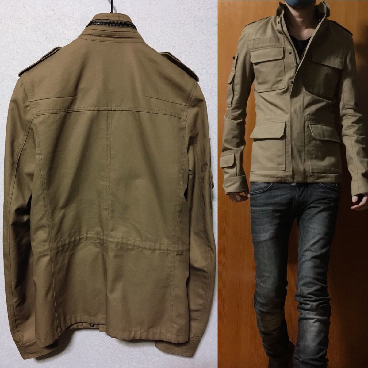 DIORHOMME 2005SS 05SS M65 ミリタリー ジャケット ブルゾン DIORHOMME 2005SS 05SS M65 ミリタリー ジャケット ブルゾン