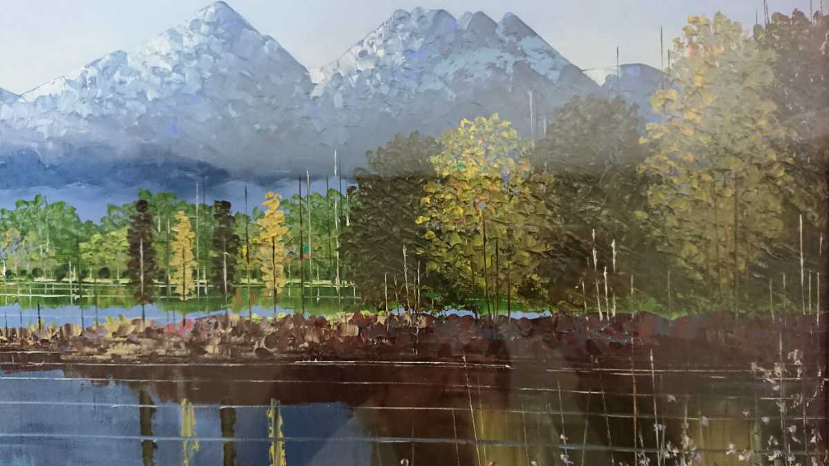 Yahoo!オークション - 真作保証 太田孝 油彩「信州風景」画寸 Yahoo!オークション - 真作保証 太田孝 油彩「信州風景」画寸