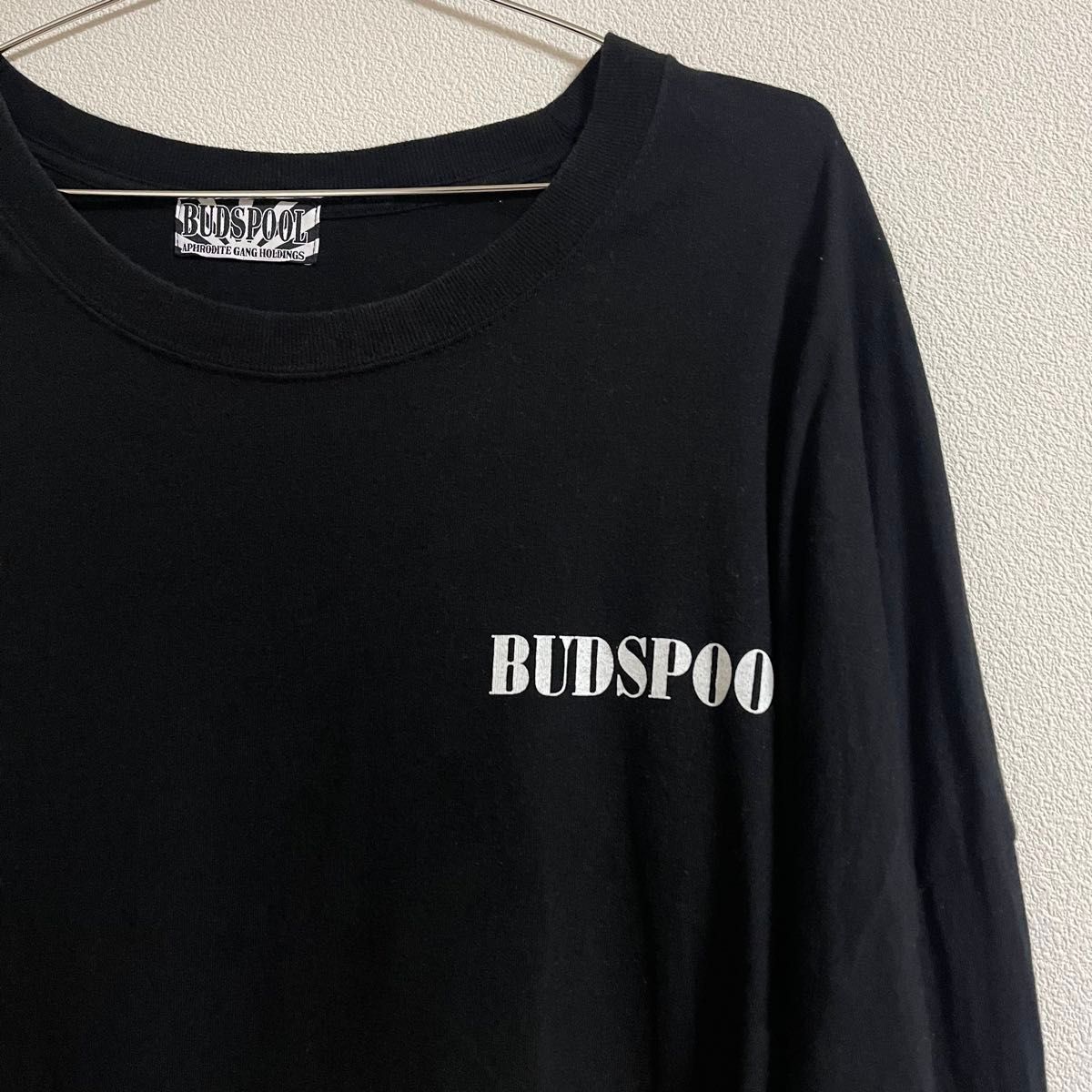 BUDSPOOL 長袖Tシャツ ロンT コットン ブラックXXXL|Yahoo BUDSPOOL 長袖Tシャツ ロンT コットン ブラックXXXL|Yahoo