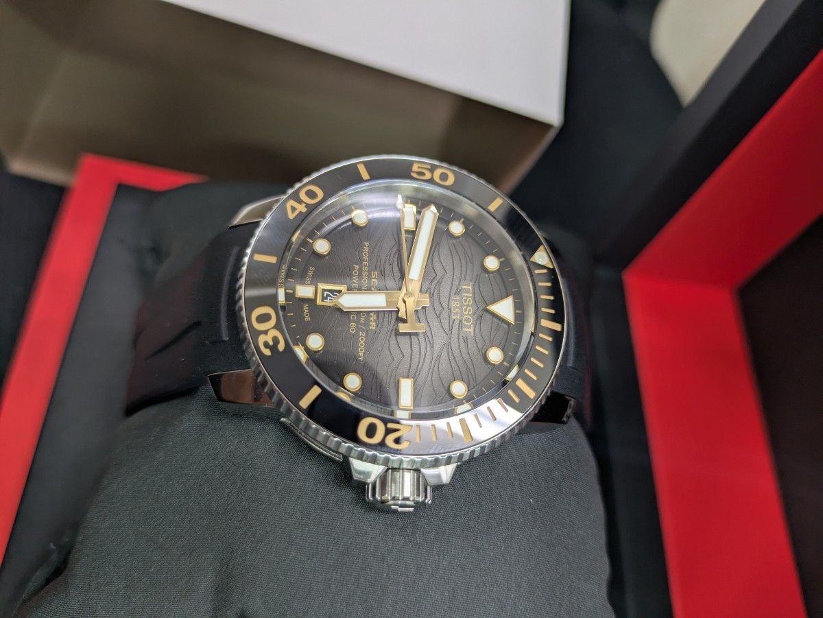 ティソ TISSOT シースター2000 自動巻腕時計 超美品|Yahoo ティソ TISSOT シースター2000 自動巻腕時計 超美品|Yahoo