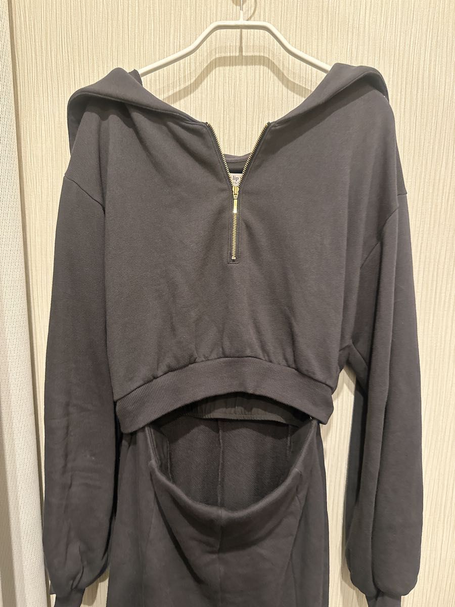 Herlipto Half Zip Sweat Dress ワンピース|Yahoo!フリマ(旧 Herlipto Half Zip Sweat Dress ワンピース|Yahoo!フリマ(旧