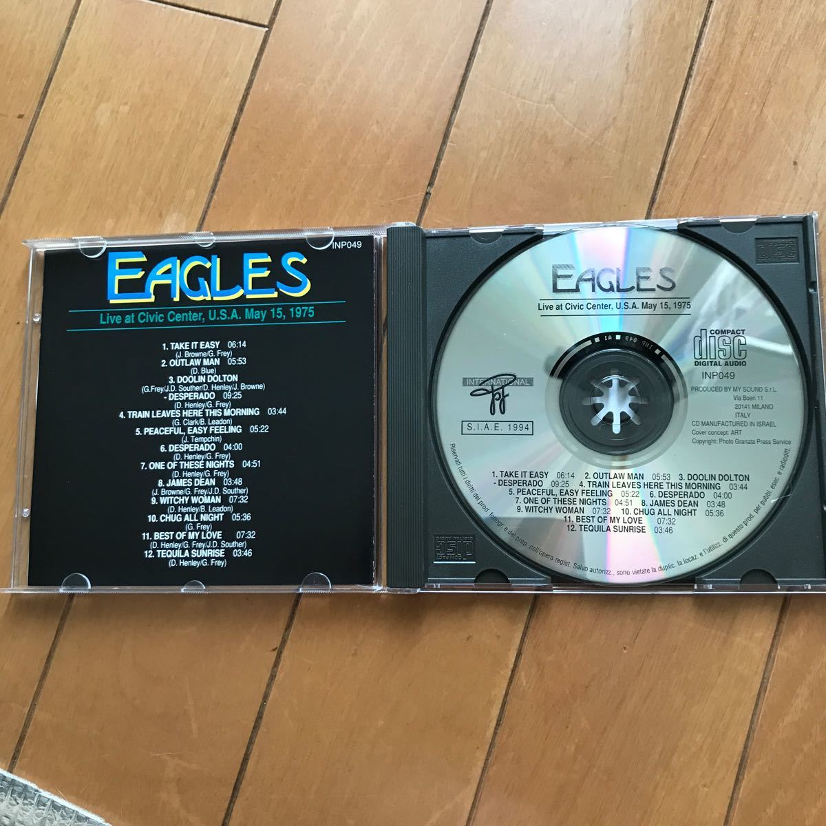 EAGLES Live at Civic Center.U.S.A.May 15