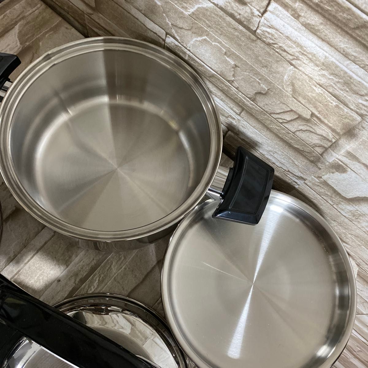 ロイヤルクイーン【IH対応品】3コート蓋付きスチーマー他セット ロイヤルクイーン【IH対応品】3コート蓋付きスチーマー他セット