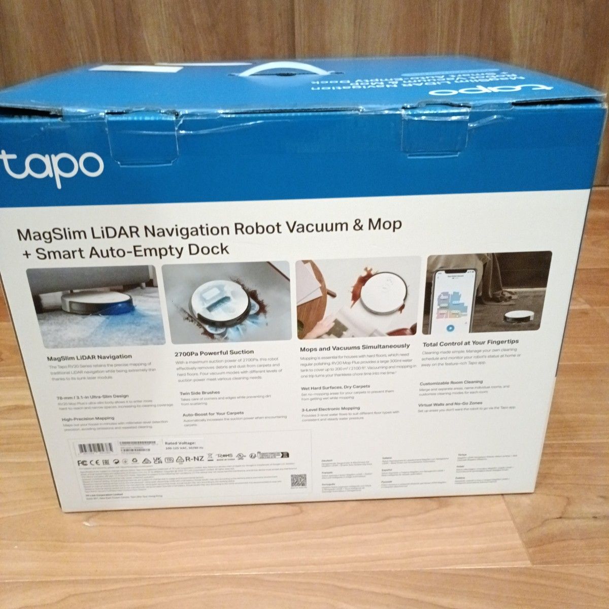 新品未使用】Tapo RV20 Mop Plus ロボット掃除機|Yahoo!フリマ 新品未使用】Tapo RV20 Mop Plus ロボット掃除機|Yahoo!フリマ