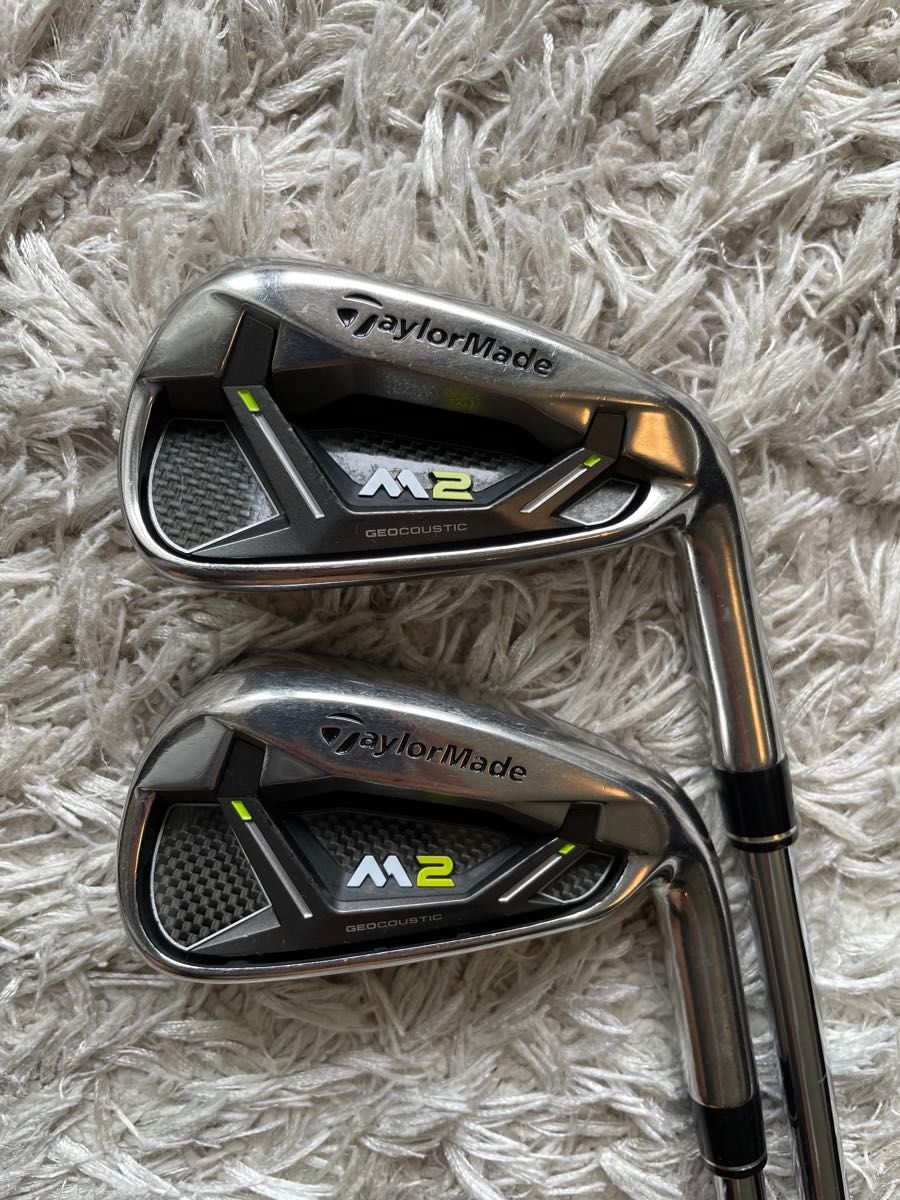 TaylorMade M2 アイアン 5本セット 6i-PW 純正スチール 2019 TaylorMade M2 アイアン 5本セット 6i-PW 純正スチール 2019