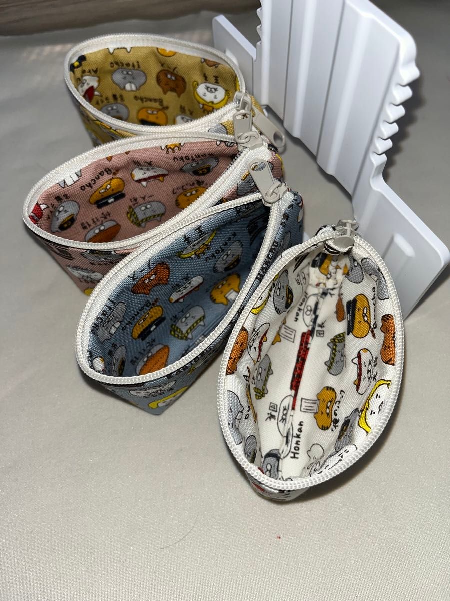 ミニミニポーチ《コットンこばやし・にゃんこシリーズ》【キャラ ミニミニポーチ《コットンこばやし・にゃんこシリーズ》【キャラ