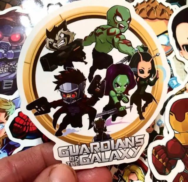 防水ステッカー34枚 Guardians of the Galaxy mix_画像9