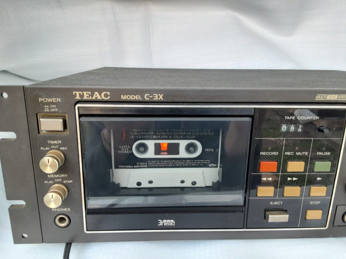 TEAC ティアック c-3x カセットデッキ ジャンク品|Yahoo!フリマ TEAC ティアック c-3x カセットデッキ ジャンク品|Yahoo!フリマ