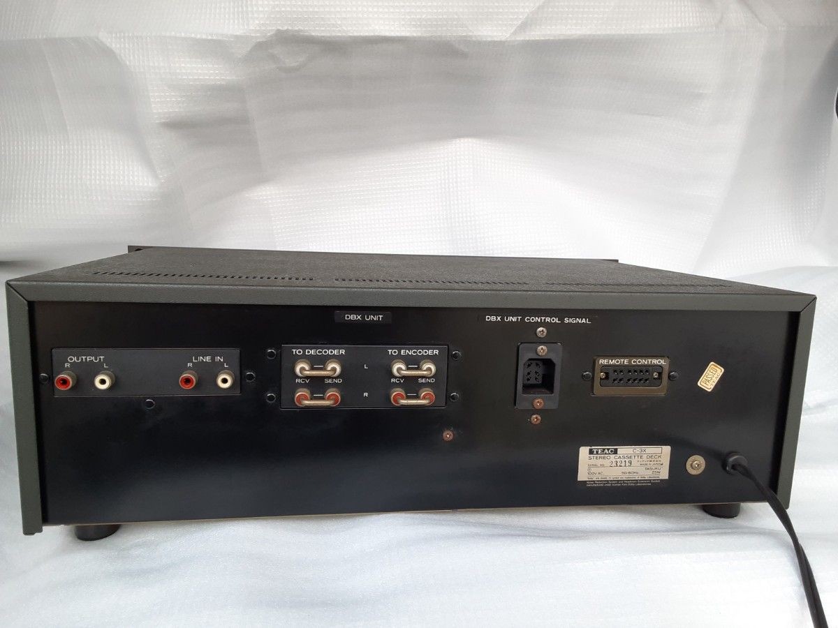 TEAC ティアック c-3x カセットデッキ ジャンク品|Yahoo!フリマ TEAC ティアック c-3x カセットデッキ ジャンク品|Yahoo!フリマ
