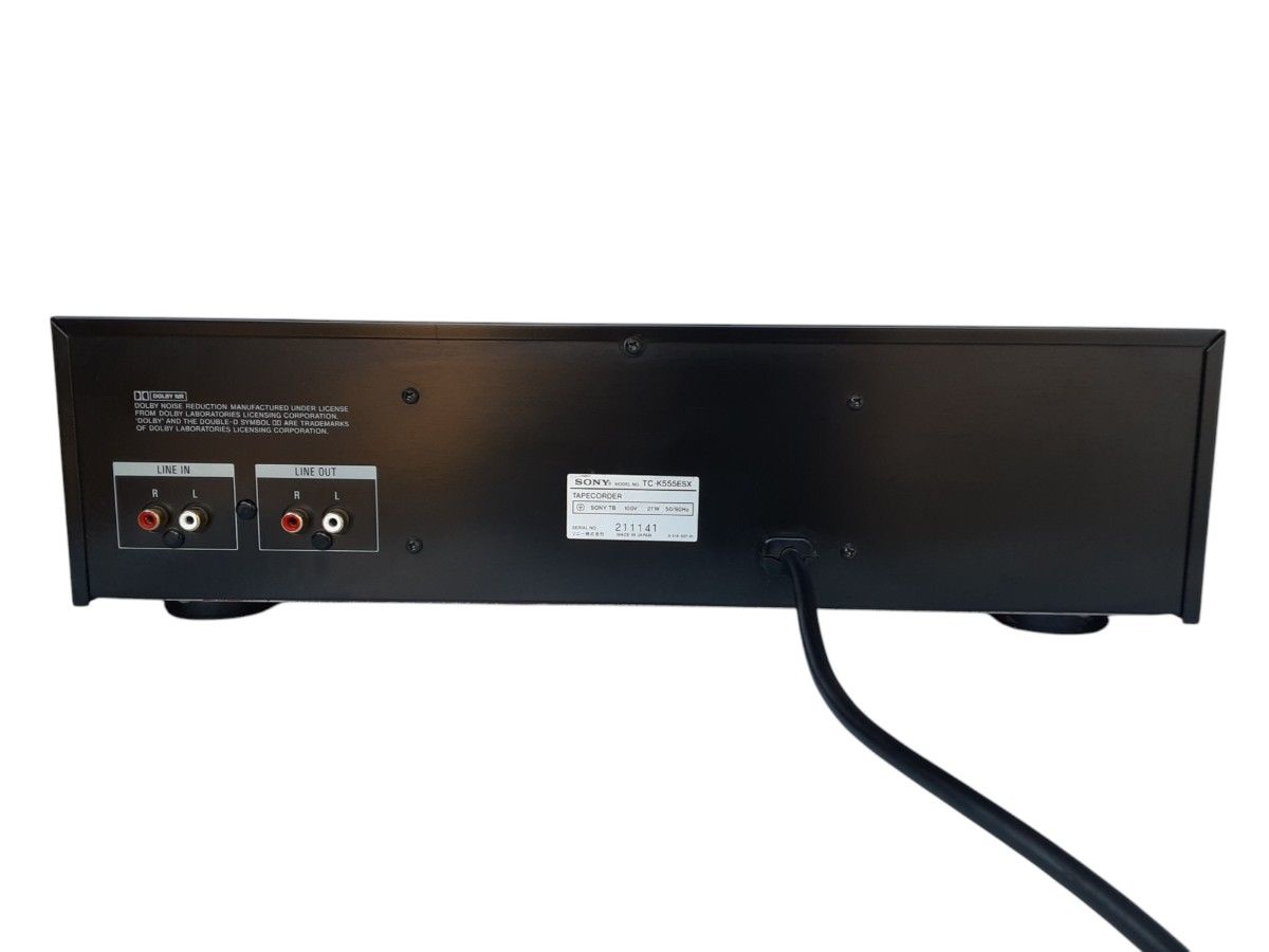 SONY ソニー TC-K555ESX カセットデッキ ジャンク品|Yahoo SONY ソニー TC-K555ESX カセットデッキ ジャンク品|Yahoo