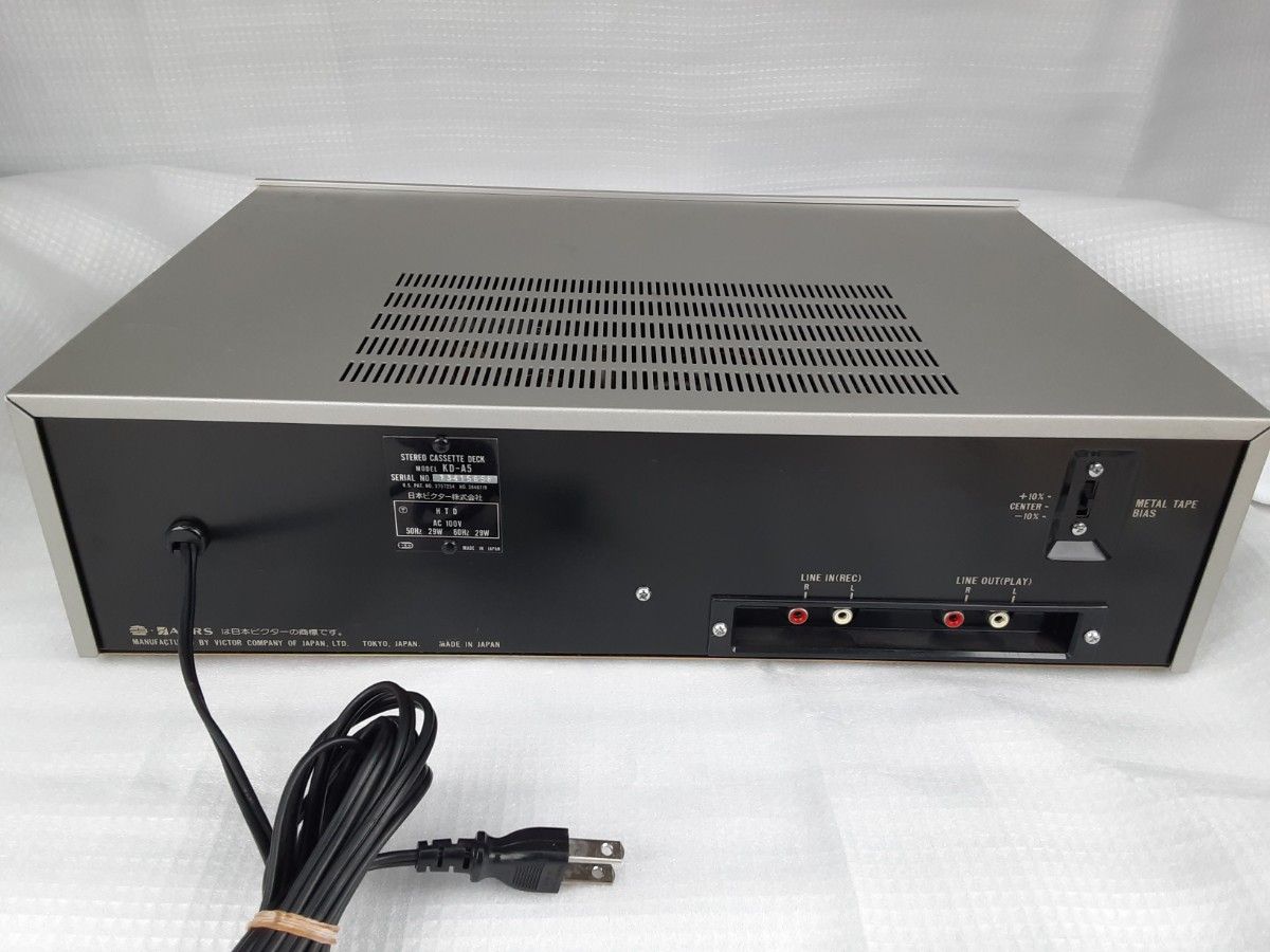 Victor KD-A5 ビクター カセットデッキ CASSETTE DECK|Yahoo Victor KD-A5 ビクター カセットデッキ CASSETTE DECK|Yahoo